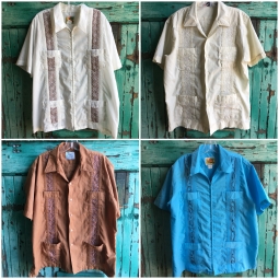 Guayabera (Cuban Wedding) Shirt by the bundle-ON BACKORDER